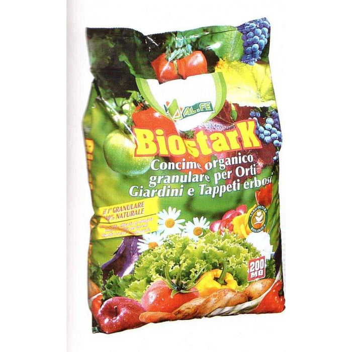 BioStark - concime organico granulare per orti e giardini 5 kg - Al.fe
