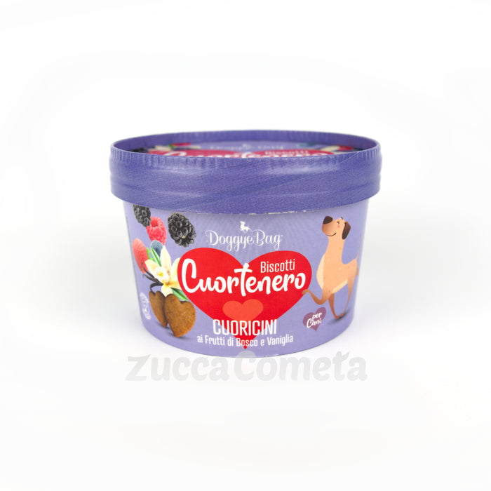 Biscotti Cuortenero Cuoricini – snack per cani – Doggye Bag