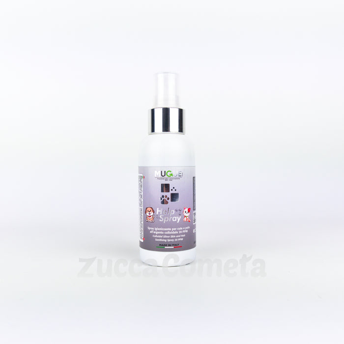 Help spray – igienizzante per cute e pelo all’argento colloidale 20 PPM - Mugue