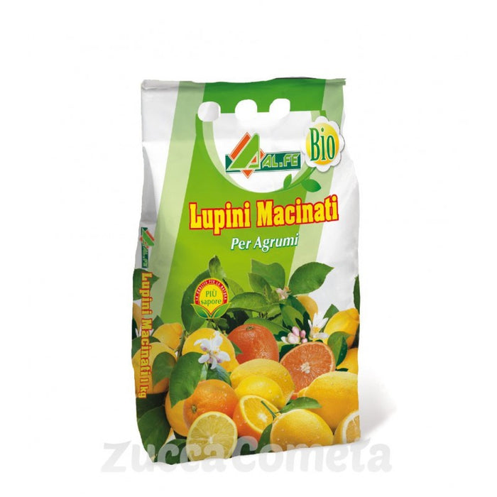 Lupini macinati 1/3 kg - per limoni, aranci e piante acidofile - Al.fe