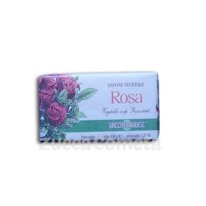 Sapone vegetale Rosa - Green Paradise